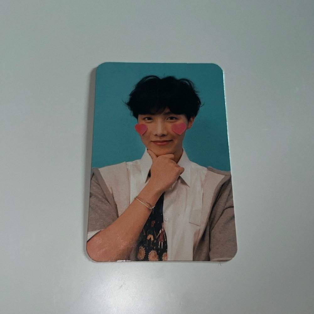 BTS Hobi photocard